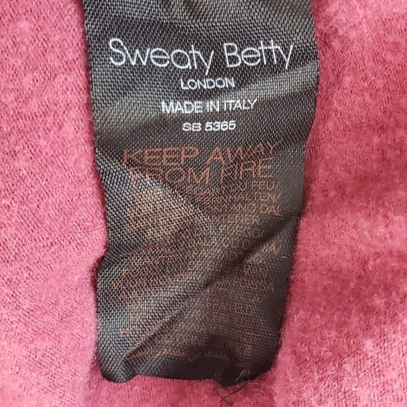 Sweaty Betty Fleece Luxe Invigorate Hoodie Funnel Neck Size Small - Picture 14 of 16